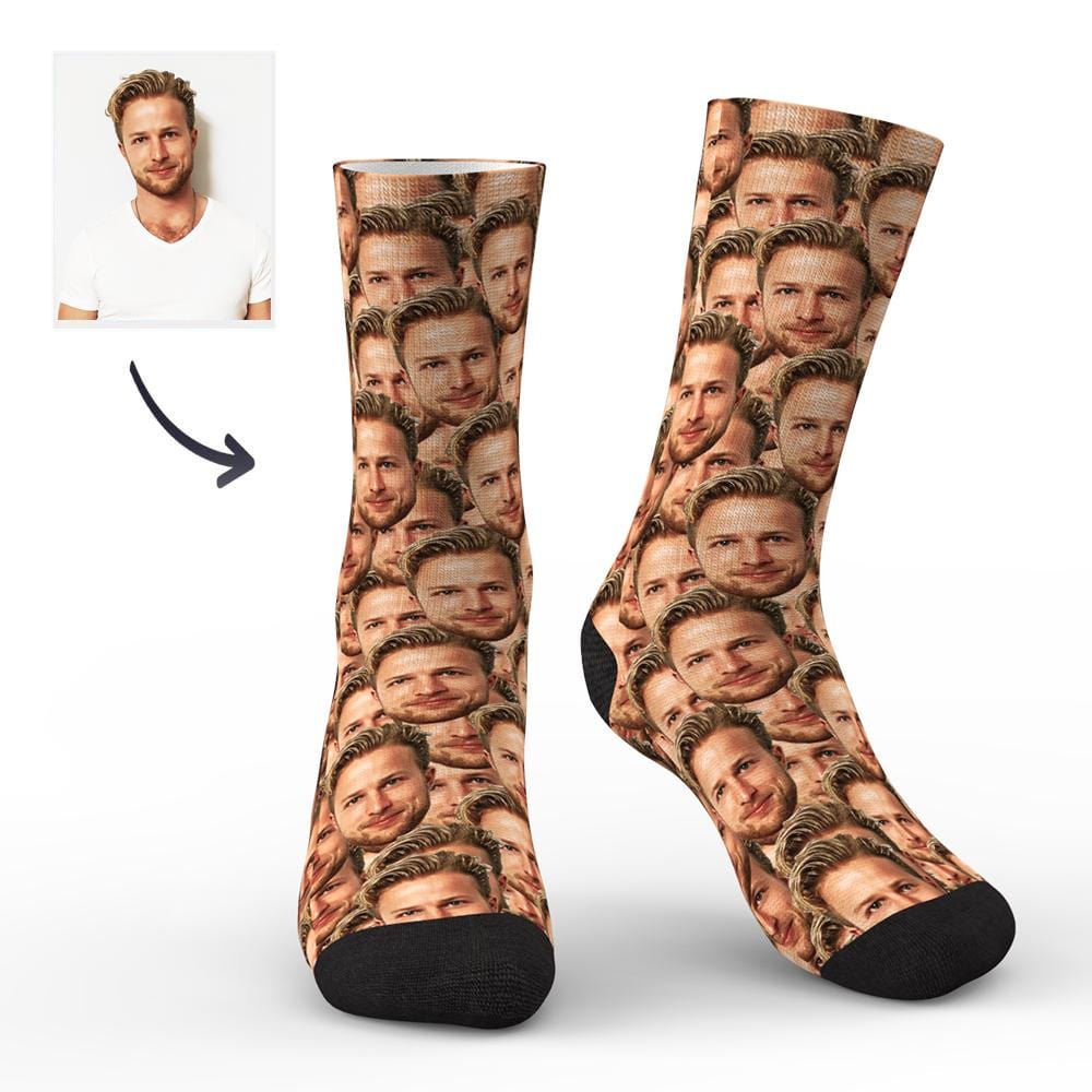 Custom Face Mash Socks