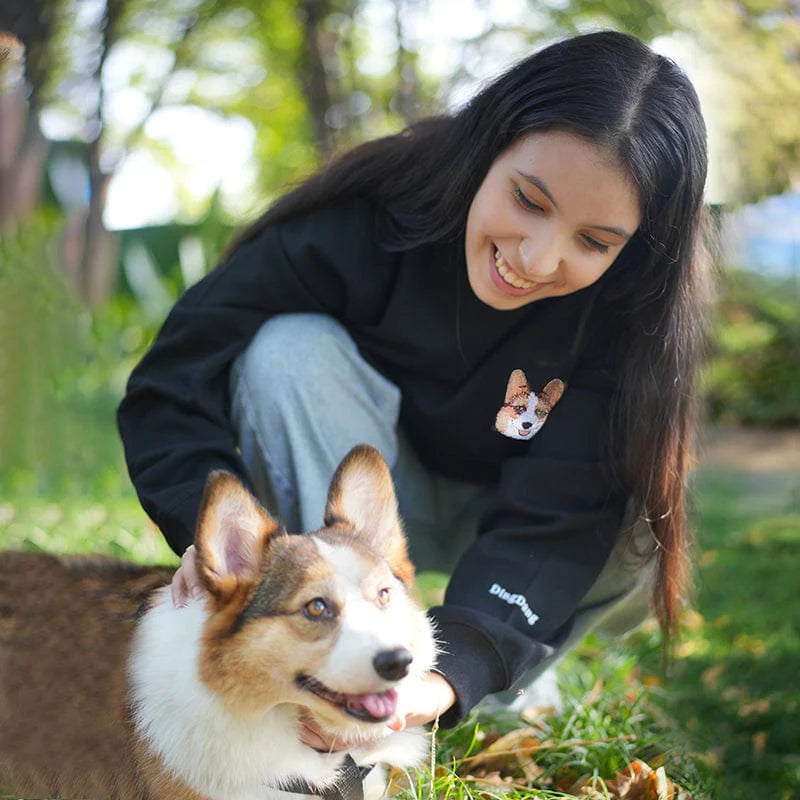 Custom Embroidered Pet Sweatshirt